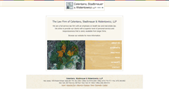 Desktop Screenshot of csandw-llp.com