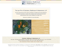 Tablet Screenshot of csandw-llp.com